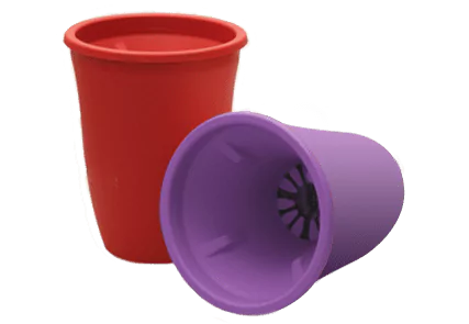 Red and purple PortoVase