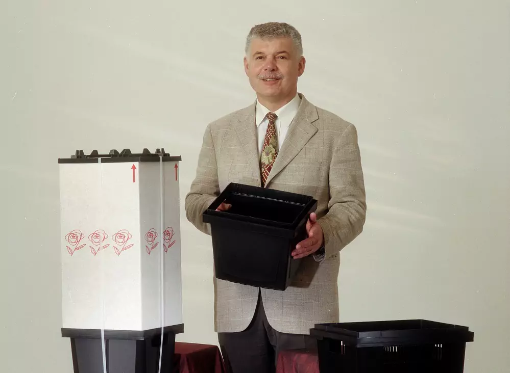 Jan de Pagter, founder of Pagter Innovations, in 1992 — the beginning of Procona