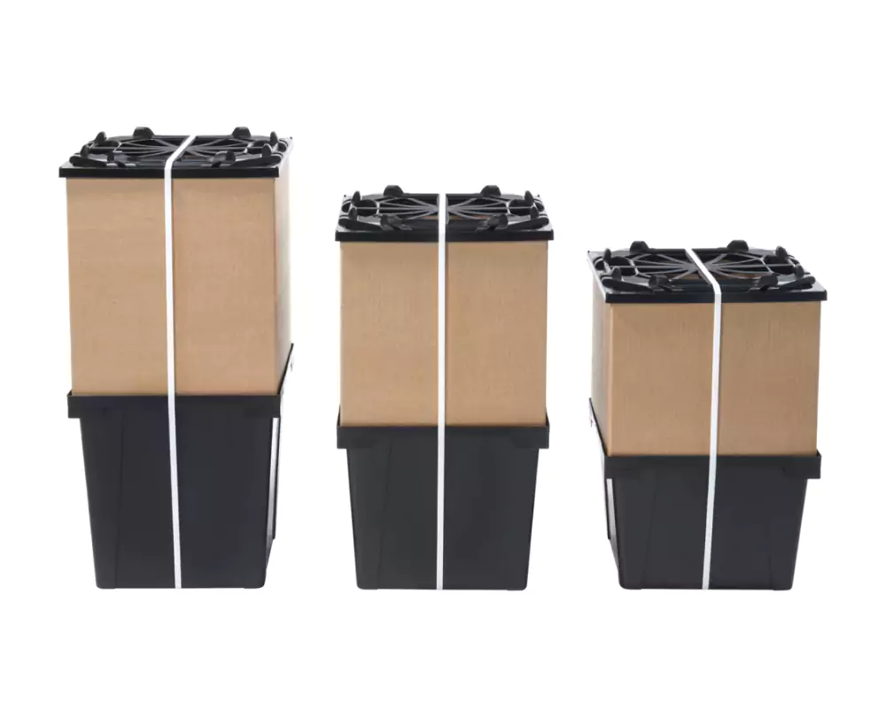 Introduction of Procona London retail-ready flower bucket in 2006