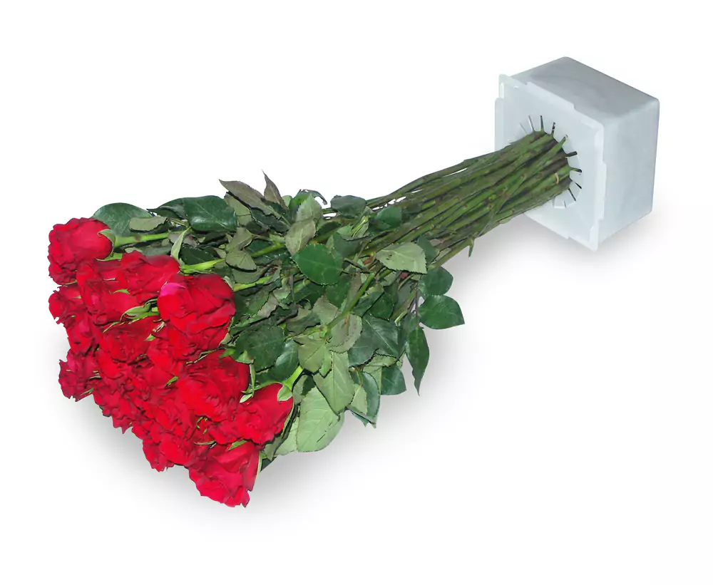 First Porto water-retaining flower packaging in 2008